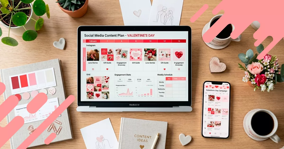 estrategia de contenido para San Valentín