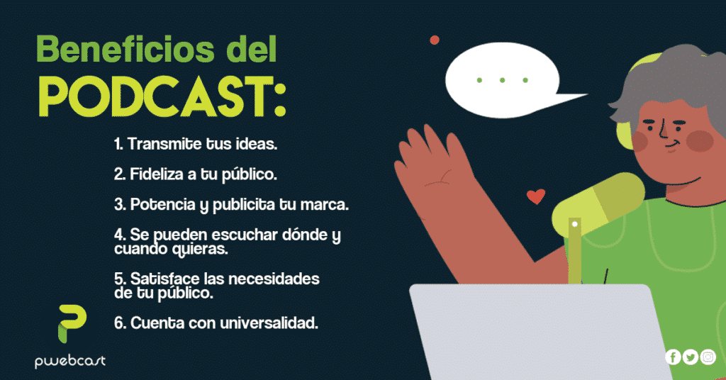 Beneficios del podcast